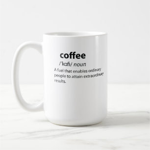 Caneca De Café Definição de Dicionário Engraçado Café