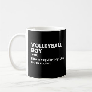 Caneca De Café Definição de Dicionário Engraçado de Voleibol