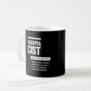 Caneca De Café Definição de Farmacêutico Clássico de Presente Eng
