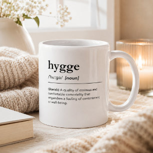 Caneca De Café Definição de hygge temporada escandinava aconchega