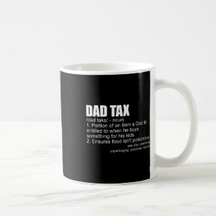 Caneca De Café Definição de Imposto Engraçado Pai de presente de 