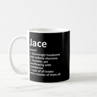 Caneca De Café Definição de Jace Nome Personalizado Aniversário D