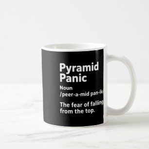Caneca De Café Definição de líder de torcida engraçada Pirâmide P