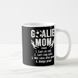 Caneca De Café Definição de Mãe de Goleiro de Futebol Mãe de Gole