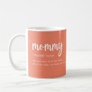 Caneca De Café Definição de mamãe Um que faz todas as coisas
