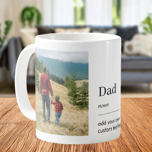 Caneca De Café Definição de Palavra de Fotografia do pai