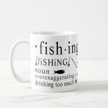 Definição de Pesca Cerveja Exagero Gancho Humor