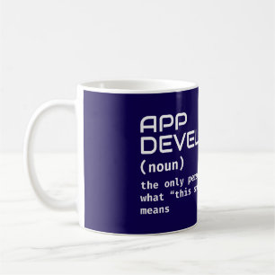 Caneca De Café Definição de Trabalho do Programador de Aplicações