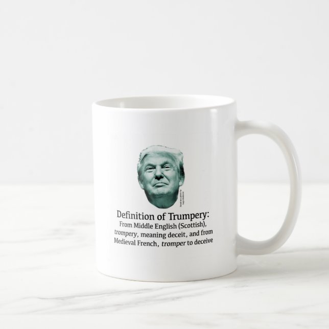 Caneca De Café Definição de Trumpery (Direita)