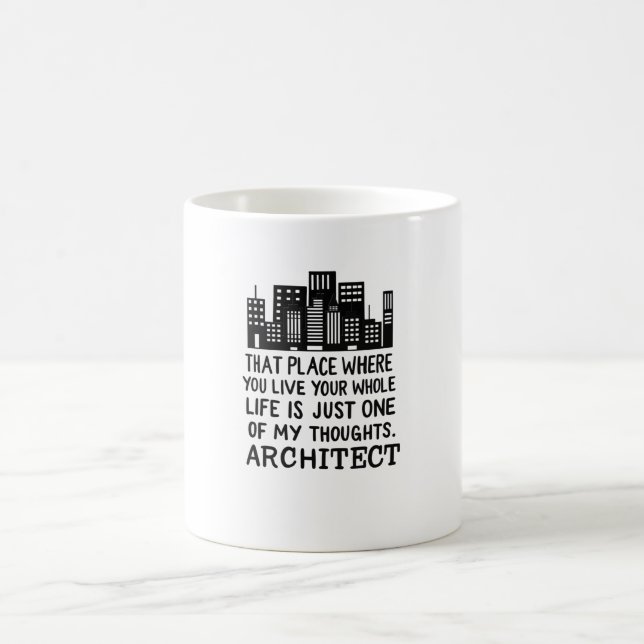 Caneca De Café Definição do arquiteto (Centro)