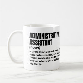 Caneca De Café Definição do Assistente Administrativo legal