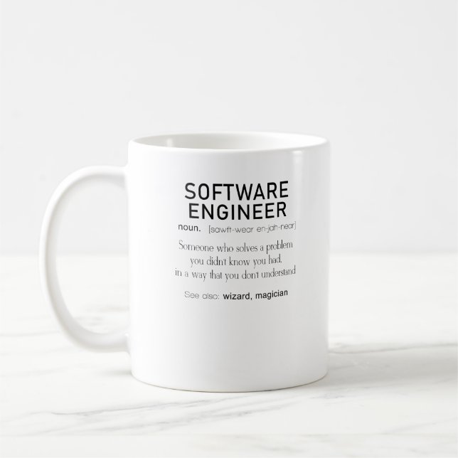 Caneca De Café Definição do codificador da definição da Software (Esquerda)