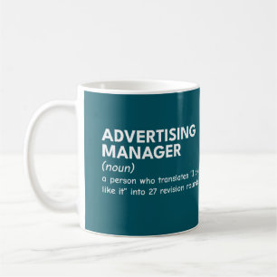 Caneca De Café Definição do Gerenciador de Marketing Negrito