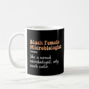 Caneca De Café Definição engraçada de microbiologista feminina ne