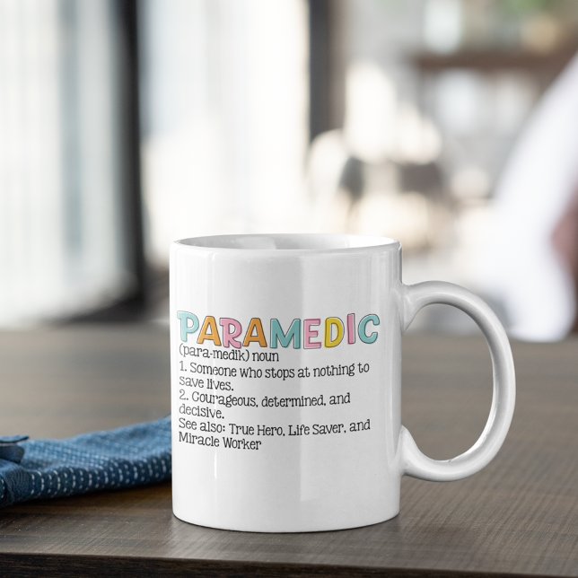Caneca De Café Definição paramédica (Criador carregado)