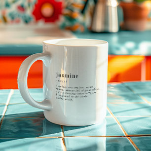 Caneca De Café Definição Personalizada de Nome   3 Fotos