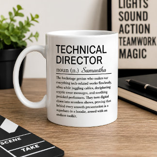 Caneca De Café Definição Personalizada de Operador de Máquina