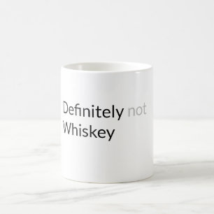Caneca De Café Definida não uísque
