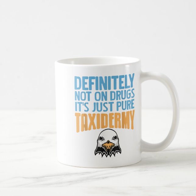 Caneca De Café Definitivamente Não Sobre Drogas Apenas Pura Taxid (Direita)