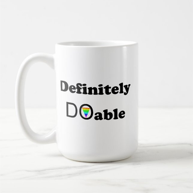 Caneca De Café Definitivamente Possível (Esquerda)