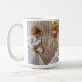 Caneca De Café Dega’s Dancer With Blue Ribbon