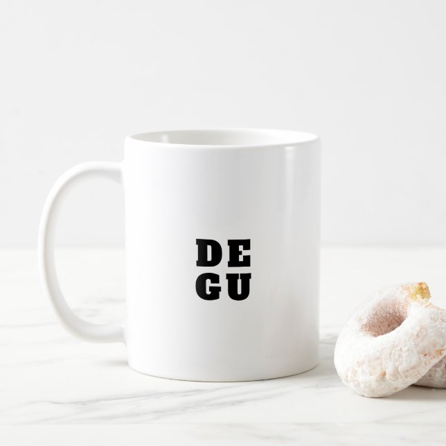 CANECA DE CAFÉ ▣　DEGU　▣ (Com Donut)