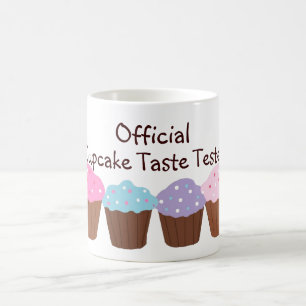 Caneca De Café Degustador Oficial de Cupcake...