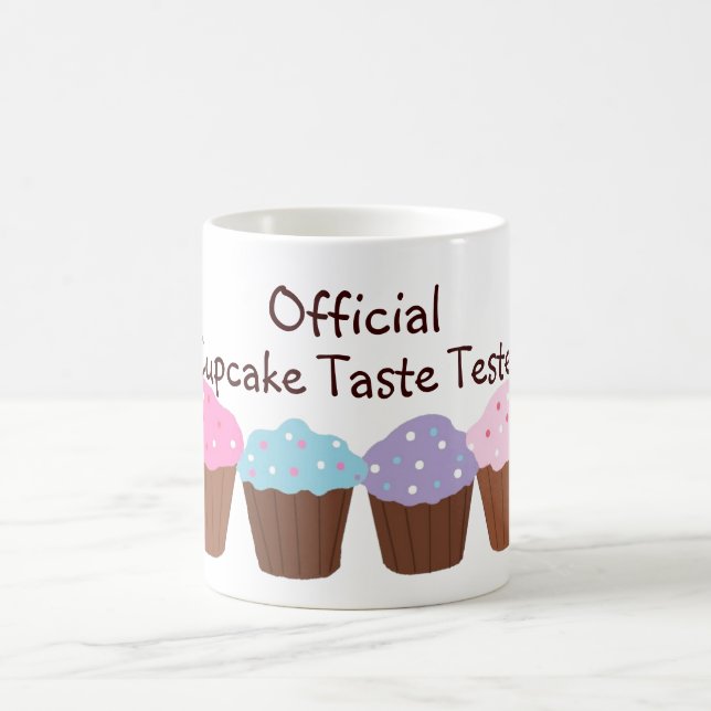 Caneca De Café Degustador Oficial de Cupcake... (Centro)