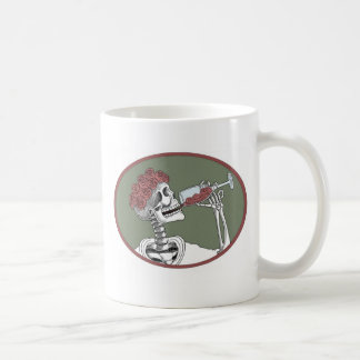 Caneca De Café deixa a bebida