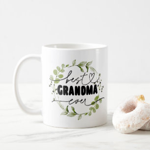 Caneca De Café Deixa a melhor vovó de sempre