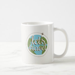 Caneca De Café Deixa para ir viagem