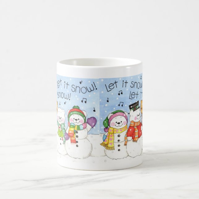 Caneca De Café Deixais lhe para nevar (Centro)