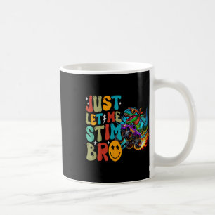 Caneca De Café Deixe-Me Estimular O Dinossauro Monstro Do Caminhã