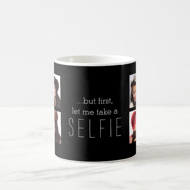 Caneca De Café Deixe-me tomar um Selfie (Centro)
