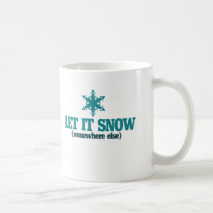 Caneca De Café Deixe nevar