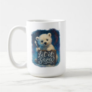 Caneca De Café Deixe Nevar