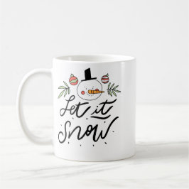 Caneca De Café Deixe nevar