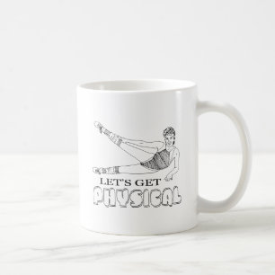 Caneca De Café Deixe-nos obter físicos