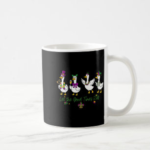 Caneca De Café Deixe O Bom Tempo Rolar Carnaval De Mardi Gras Hom