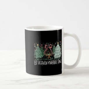 Caneca De Café Deixe o Céu e a Natureza Cantar Natal Bebê Jesus