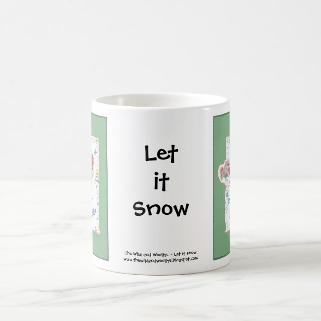 Caneca De Café Deixe-o nevar. (Centro)
