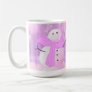 Caneca De Café Deixe-o nevar! Snowman