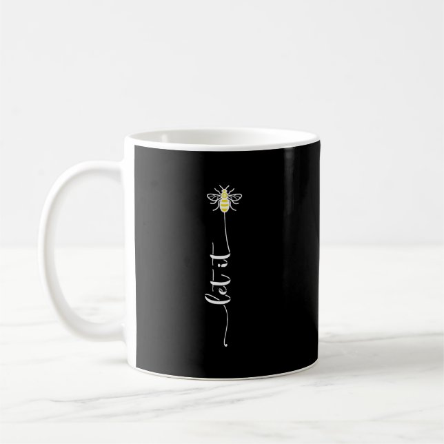 Caneca De Café Deixe ser, presente para ela, presente para amante (Esquerda)