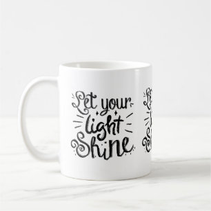 Caneca De Café Deixe Sua Luz Brilhar