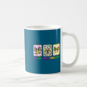 Caneca De Café Deixem os bons tempos rolar terça-feira gorda coqu