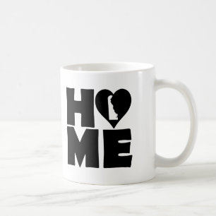 Caneca De Café Delaware Home Heart State Mug ou Travel Mug