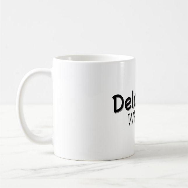 Caneca De Café Delco, Qual Ênfase? (Esquerda)