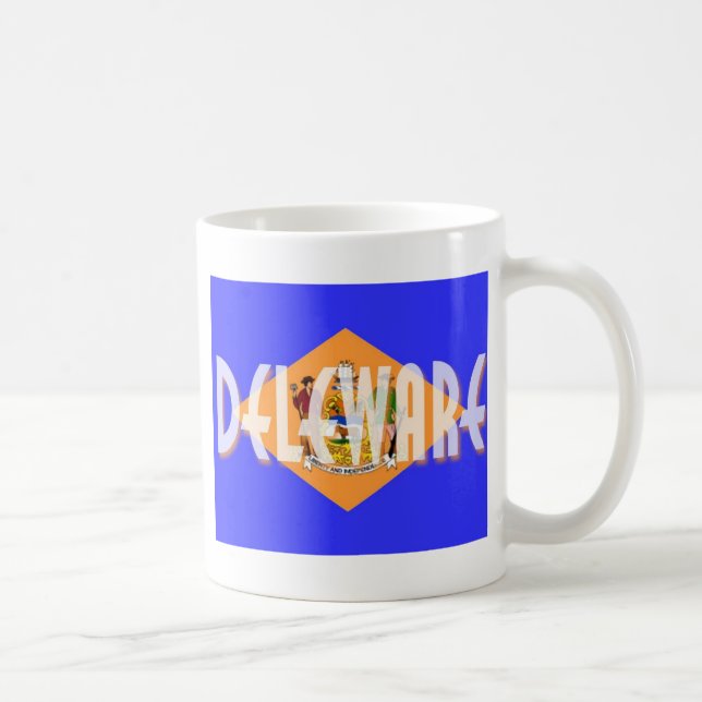Caneca De Café Deleware (Direita)