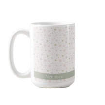 Delicar Cinza Snowflake Nome de Natal