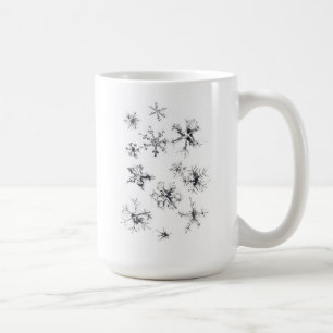 Caneca De Café Delicar Flocos de Neve de Queda